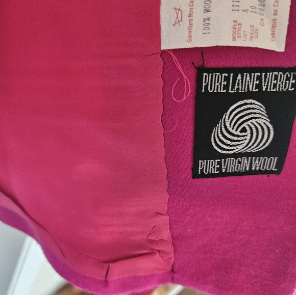 Vintage Fitting Image Wool Blazer - Picture 7 of 9